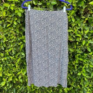 AEO CHEETAH PRINT MIDI SKIRT